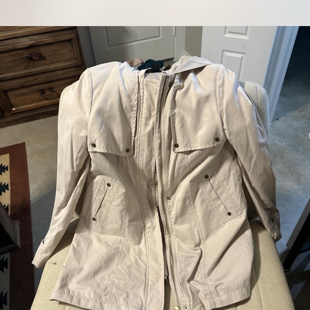 H&M Cream Trench Coat